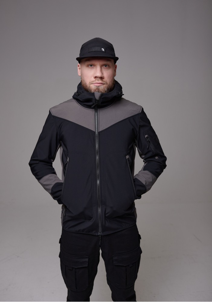 JACKET SEEK TL 03SK 24 BLACK/GREY